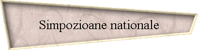 Simpozioane nationale